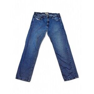 Orvis Men's Straight Jeans 38x32 Light Wash